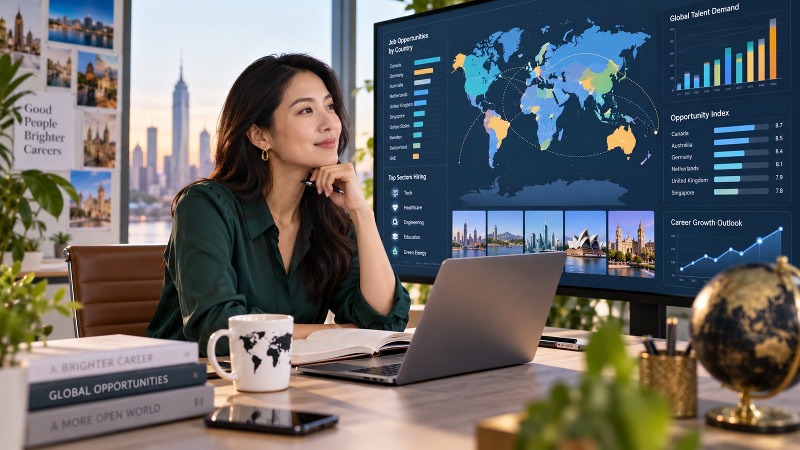 Comment identifier les pays qui recrutent dans votre métier ?
