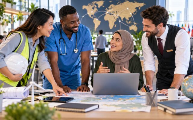 Les métiers et secteurs qui recrutent à l’international