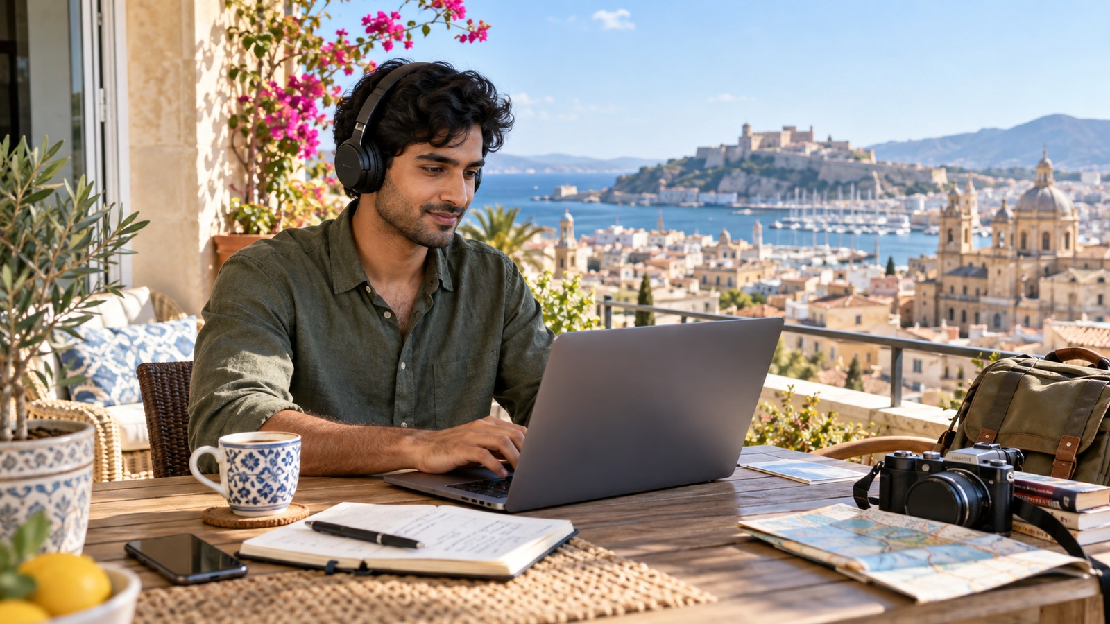 Télétravailler depuis l’étranger : droits, fiscalité et précautions