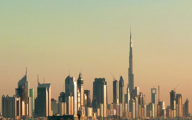 Immeubles et panorama de Dubaï