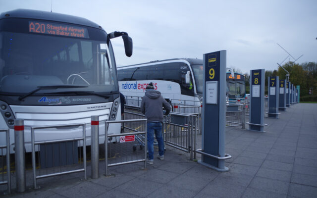Zone d’arrivée d’un aéroport